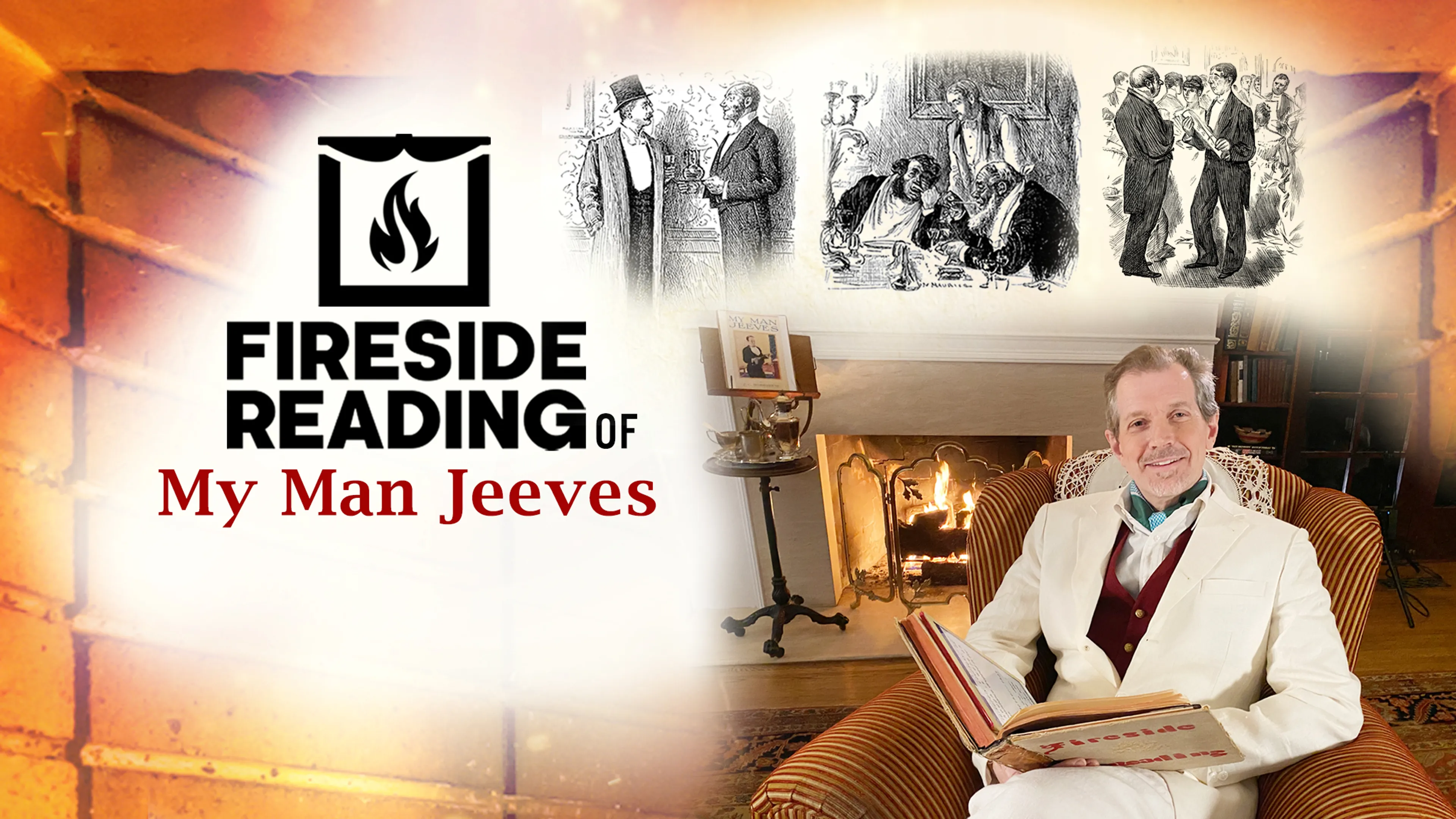 Fireside Reading of My Man Jeeves poster